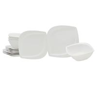 CreaTable, 11443, Serie Melbourne, 12-teiliges Geschirrset, Teller Set aus Porzellan