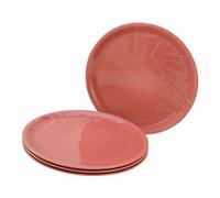 Creatable, Serie Gourmet 21668 - Set di 4 piatti per pizza in porcellana, lavabili in lavastoviglie e microonde, made in Europe