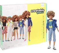 Creatable World - Kit Deluxe, Bambola con Accessori, DC-220, GGG56