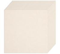 CREATCABIN 10 pz Piastrelle Moquette Peel And Stick 12" x 12" Piastrelle Pavimenti In Moquette Quadrate Piastrelle Moquette Imbottite Morbide Antiscivolo Tappetino Autoadesivo Pavimenti Fai Te 30x30cm