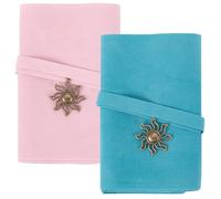 CREATCABIN 2 pz Porta Carte dei Tarocchi in Velluto Borse Carte dei Tarocchi Avvolgimento dei Tarocchi Ciondolo Eclissi Solare Borsa Il Trasporto dei Tarocchi 12.6x40.5cm