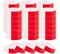 CREATCABIN 300 pz Braccialetti Feste Braccialetti Eventi Vuoti Carta Impermeabile Leggero Braccialetti Distintivi Ammissione Evento Identificazione Etichette A Mano Indici Eventi Festa Club Concerto