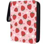 CREATCABIN 50 pagine 400 tasca Kpop Photocard Holder A5 Photocard Blinder Album PU Leather Photo Sports Trading Cards Holder Snapshots Collect Book Organizer Individuale Colleziona Regalo Donne Amanti