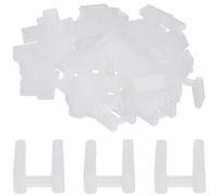 CREATCABIN 90 pezzo Copri Spina Plastica Copri Spina Protezione per Spina A 2 pin Cappuccio Sicurezza Trasparente Copertura per Presa A 2 pin Cappucci Protettivi Antipolvere per Presa Corrente 2x1.6cm