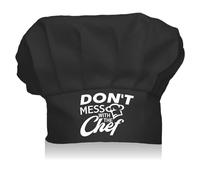 CREATCABIN Cappelli da Cuoco Regolabile da Cuoco in Cotone Elastico Cappello Cucina Riutilizzabile Elasticizzato Regali per Uomini Donne Adulti Grigliate Unisex Cucina Cottura 23x30cm
