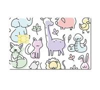 CREATCABIN Carta Skin Sticker Glitter Carta di Credito Copertura Adesivo Adesivo Protezione Animali Rimovibile Decal Avvolgere Stampa Collage Copertura Protettore Impermeabile 7.3x5.4 Pollice