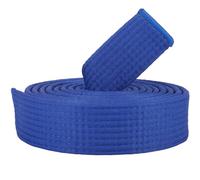 CREATCABIN Cintura Jiu Jitsu Blu Scuro Cintura per Arti Marziali in Poliestere Judo Jiu-Jitsu TKD Aikido Cintura per Classifica Uniforme Cinture Lunghe Morbide Universali Taekwondo per Uomo 280cm