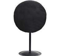 CREATCABIN Copertura per Ventilatore Industriale Copertura per Ventilatore Esterno Piedistallo Parete Pavimento Nero Impermeabile Antipolvere Compatibile Panno Protezione 50cm