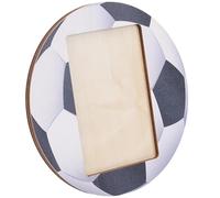 CREATCABIN Cornice Foto Calcio 4"x6" cornice Foto In Legno A Tema Sportivo Cornice Foto Palloni Calcio Utilizzata Come Decorazione Parete O Tavolo Regalo Compagni Squadra Fratello 21x21cm