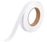 CREATCABIN Nastro Antiscivolo in Rotolo Impermeabile Bianco Strisce Antiscivolo Sicurezza Mobili Antiscivolo Dispositivo Mobile Impugnatura Fissa Scale Esterne Vasche Bagno Bagno Pavimento 10m