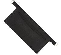 CREATCABIN Portafoglio in Feltro Organizer per Fodera per Borsa Tasca Divisoria Morbida Nera per Pochette Kit di Conversione con Anelli A D per Borsa A Tracolla Sarah Accessori da Donna 23.5x8x0.35cm