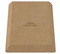 CREATCABIN Stampi per La Formatura Piatti Ceramica Rettangolari Stampi per Ceramica Legno Strumenti per La Formatura Ceramiche Argilla Stampo per Piatti Ceramica Forme Ceramica MDF 27 x 15cm