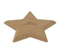 CREATCABIN Stampi per La Formatura Piatti Ceramica Star Stampi per Ceramica Legno Strumenti per La Formatura Ceramiche Argilla Stampo per Piatti Ceramica Forme Ceramica MDF Piatte 20 x 20cm