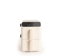 CREATE/AIR FRYER DUAL STACK/Friggitrice ad aria 11,2 L a doppio livello con controllo indipendente bianco panna/Capacità 9-10 porzioni, 10 programmi, dual cook, pannello tattile, 2600-3000W