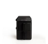 CREATE/AIR FRYER DUAL STACK/Friggitrice ad aria 11,2 L a doppio livello con controllo indipendente nero/Capacità 9-10 porzioni, 10 programmi, dual cook, pannello tattile, 2600-3000W