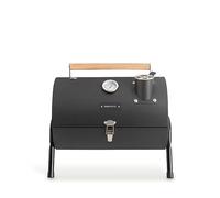 BBQ SMOKEY COMPACT - Barbecue Affumicatore A Carbone Portatile Nero
