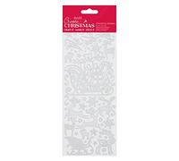 Create Christmas Rainbow Outline stickers-reindeer, multicolore, taglia unica