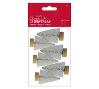 Create Christmas Tree Embellishment, bianco, taglia unica