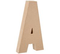 Create Crafts 100263 Creativ 20.5 cm 1-Piece Papier Mache Letter A