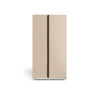 CREATE FRIDGE STUDIO SIDE BY SIDE 550 / Frigorifero side-by-side 550L sabbia / 991,2 x 70,4 x 177,7 cm/No Frost, modalità vacanze, trattamento antibatterico, touch elettronica, 158 W