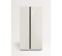 CREATE / FRIDGE STUDIO SIDE BY SIDE 550 / Frigorifero stile Side by side 550L bianco sporco / 91,2 x 70,4 x 177,7cm / No frost, modalità vacanze, trattamento antibatterico, touch elettronico, 158W