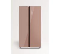 CREATE / FRIDGE STUDIO SIDE BY SIDE 550 / Frigorifero stile Side by side 550L moka / 91,2 x 70,4 x 177cm / No frost, modalità vacanze, trattamento antibatterico, touch elettronico, 158W