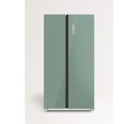 CREATE / FRIDGE STUDIO SIDE BY SIDE 550 / Frigorifero stile Side by side 550L verde salvia / 91,2 x 70,4 x 177,7cm / No frost, modalità vacanze, trattamento antibatterico, touch elettronico, 158W