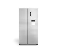 CREATE FRIDGE STUDIO SIDE BY SIDE 559 / Frigorifero laterale 559L in acciaio inox / 91,2 x 70,4 x 177,7 cm/No Frost, modalità vacanze, dispenser d'acqua, Touch Electronic, 158 W