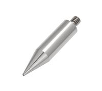 Create idea 1/4" Mini Prisma Pole Sharp Point Ricambio in Acciaio Inox Compatibile con Leica Compatibile con Trimble GMP111 50mm