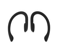 Create idea 1 Paio Di Ganci Auricolari Ricambio In Silicone Supporto Per Gancio Auricolare Cuffie Da Palestra Gancio Auricolare Pieghevoli Compatibile Con Powerbeats Pro PVC Nero