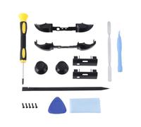 Create idea 1 set di pulsanti di ricambio per console di gioco RB LB Paraurti per pulsanti compatibili con controller Xbox Series X, S (modello 1914) nero