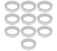 Create idea 10 dadi esagonali M32 x 1,5 mm, in nylon, 41 mm, per rubinetto, colore grigio