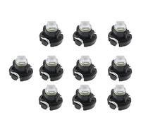 Create idea 10 lampadine a LED a cuneo T3 da 8 mm, 1 chip LED SMD 1210, 10 lm, estremamente luminosa, per pannello di lettura degli strumenti del cruscotto dell’auto, 12 V, 6000 K, blu