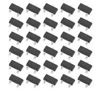 Create idea 100 Pezzi SS8050 Transistor SS8050-Y1 Transistor NPN 25V 1500mA 300mW Transistor A Bassa Potenza Montaggio Superficiale SOT-23 per Circuiti di Commutazione