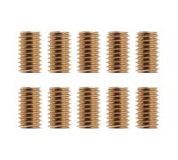 Create idea 10PCS M6 Maschio a M4 Femmina Filettatura Adattatore In Ottone Riduttore 10 mm per Treppiede Camera Mount Light Stand Meccanico