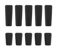 Create idea 10PCS RC Trasmettitore Interruttore Antiscivolo Copertura Protezione Interruttore Telecomando Manicotto Protezione Leva Tappo Compatibile Con Futaba Nero (5x Lungo 5x Corto)