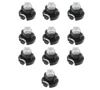 Create idea 10PCS T3 8mm Cono LED Lampadina 1LED SMD1210 Chip 10LM Estremamente Luminoso per Auto Cruscotto Strumento Lettura Calibro Luce Pannello 12V 6000K Bianco