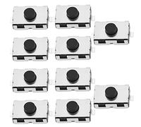 Create idea 10PCS Tattile Micro Interruttore Pulsante Interruttore per Auto Telecomando Chiave 2 Pin Montaggio Superficie Interruttore Automotive Accessori di Ricambio 4x6x2.5mm