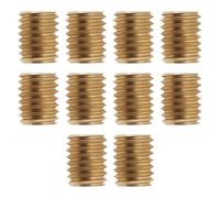Create idea 10X Adattatore Filettato Maschio M8 A Femmina M6 Riduttore In Ottone Da 10 Mm Per Treppiede Supporto Per Fotocamera Supporto
