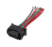 Create idea 12 Pin Auto Faro Lampada Alogena Connettore Cablaggio per E60 G30 E63 F20 F30 E87 E90 E92 6925638 61132359991 15cm Lunghezza Parti Automotive
