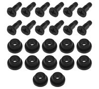 Create idea 12PCS 3.5 Pollici Vite Disco Rigido con Gomma Rondella Kit Hard Drive Shock Absorbing Vite di Assorbimento degli Urti per 3.5 Pollici HDD SSD Computer Case
