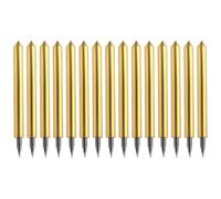 Create idea 15 lame da taglio in vinile a 45 gradi, lama a punta fine, compatibile con Cricut Maker Maker3, compatibile con Explore Air Air2, 23,8 x 17,3 x 4,7 mm (oro)