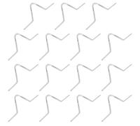 Create idea 15x Anelli Guida Per Lenza A Serpente Da 6 Mm Adatti Per La Pesca Alla Trota E Alla Mosca Argento