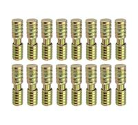 Create idea 16 paia di tasselli di allineamento per modellini ferroviari ferroviari, in acciaio al carbonio, adatti per fori di diametro 8 mm