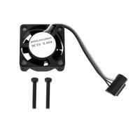 Create idea 1Pc 5V 0.4A 15500RPM Ventola Di Raffreddamento Dell'estrusore Hot End Con Viti Ventola Con Cuscinetto Compatibile Con Bambu Lab P1P/P1S La Stampante 3D (25x25x10mm)