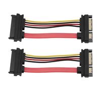Create idea 2 cavi dati SATA a SAS da 22 pin maschio a 29 pin femmina, cavo adattatore per disco rigido, 8 cm, per disco rigido host SFF-8482, compatibile con Dell