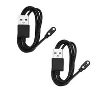 Create idea 2 cavi di ricarica per smart watch cavo di ricarica USB magnetico compatibile con Fitpolo compatibile con cavo di ricarica USB Letfit da 60 cm