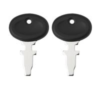 Create idea 2 chiavi di accensione per trattore TX10953 TX10998 compatibile con Fiat 350 400 450 480 500 540 600 1000 1300, 5118433 677515A