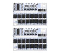 Create idea 2 Pezzi 4S BMS 100A 3.7V Li-ion Circuito Di Bilanciamento Della Batteria Modulo Di Ricarica Della Batteria Scheda Di Protezione Della Batteria Modulo