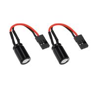 Create idea 2 Pezzi Condensatore Di Potenza SAV-PC-01 Da 4700uF 25V Con Connettore A 3 Pin Per Servo Modello RC